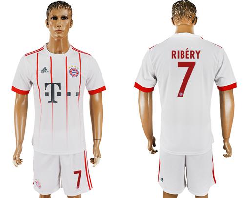 Bayern Munchen #7 Ribery Sec Away Soccer Club Jersey - Click Image to Close